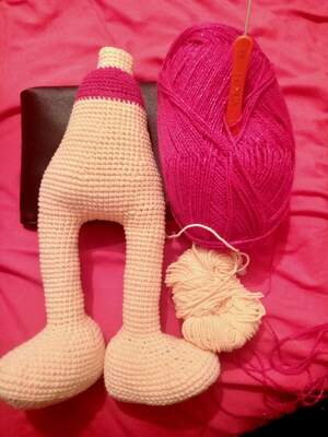 Игрушка вязаная